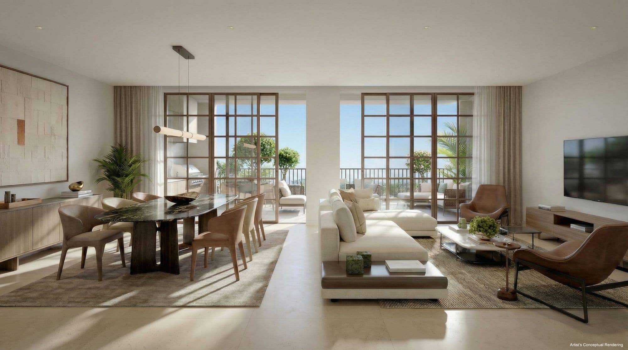 Sala de una residencia Cármenes