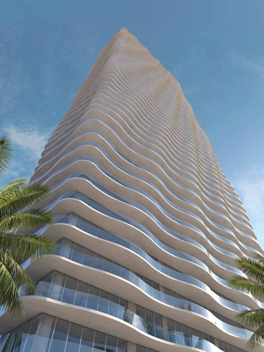 Tower facade