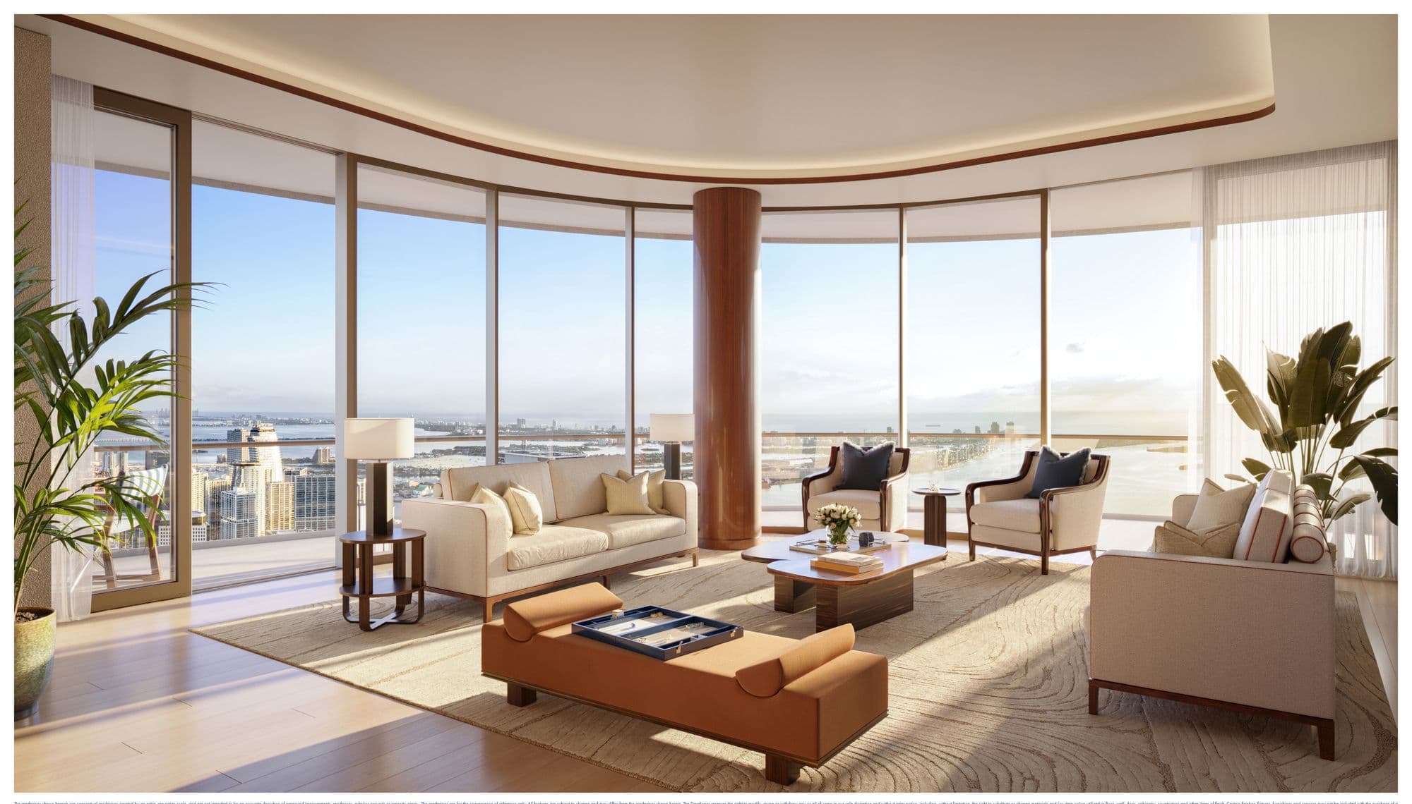 Living room in a Canaletto Collection residence