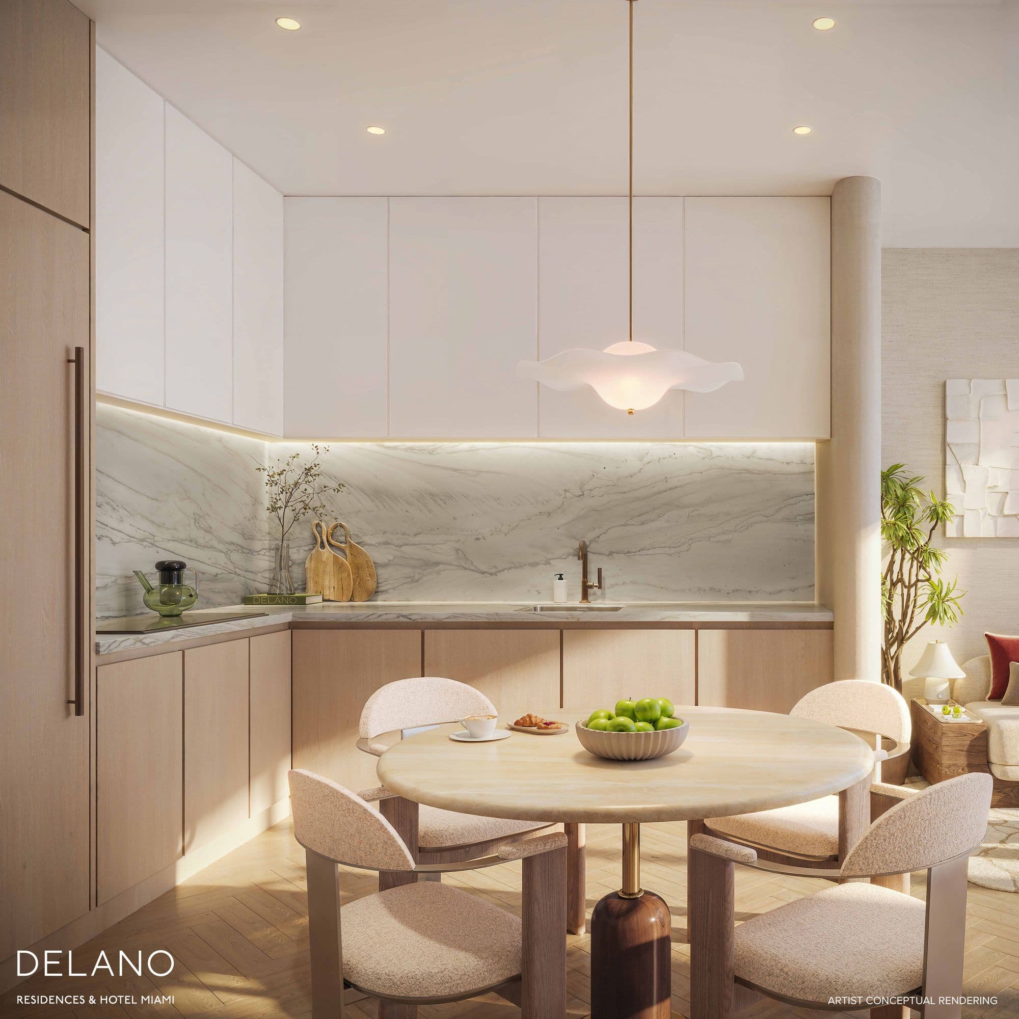 D Collection kitchen and dining area