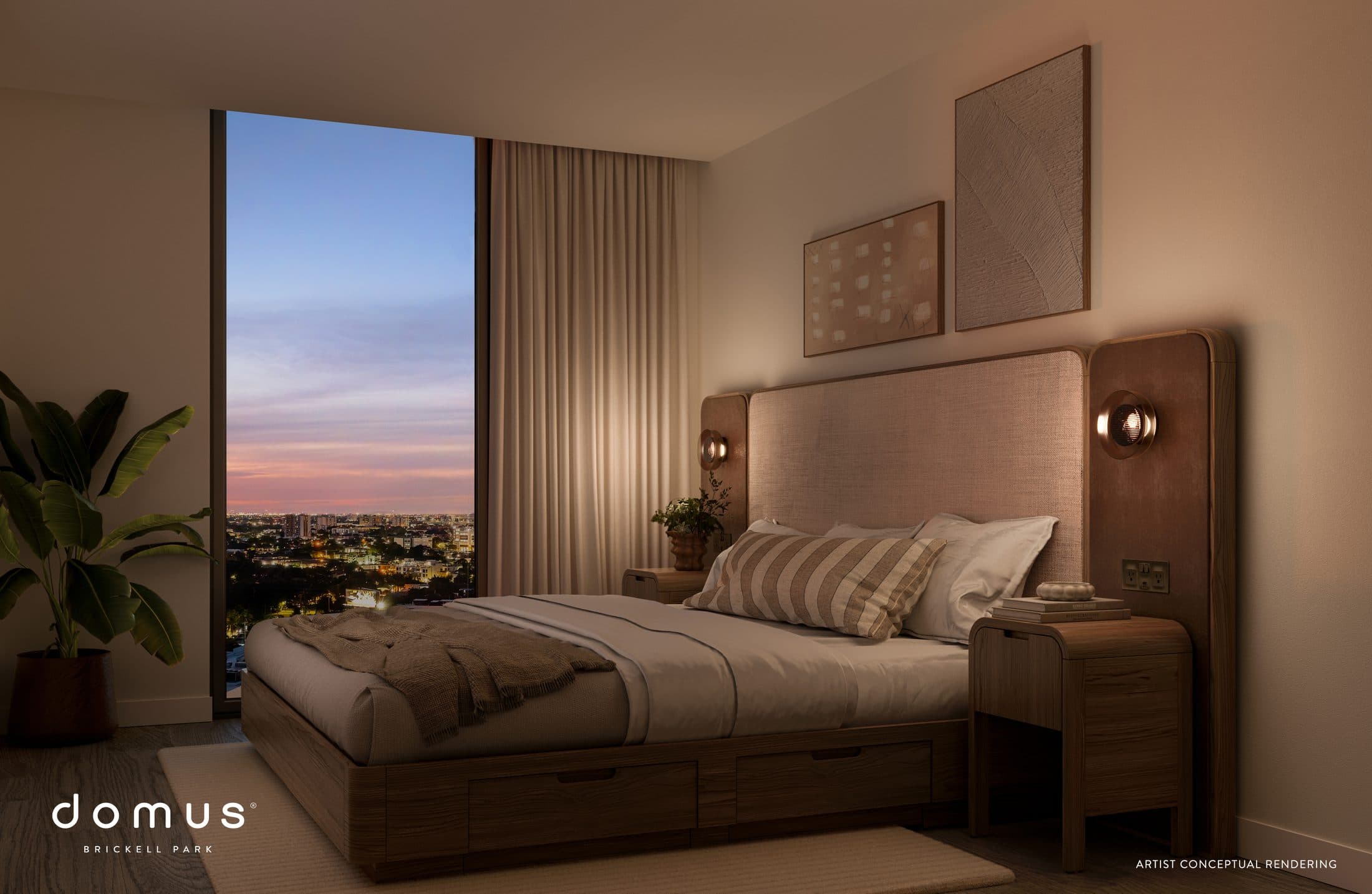 Bedroom in a one-bedroom residence (line 07)