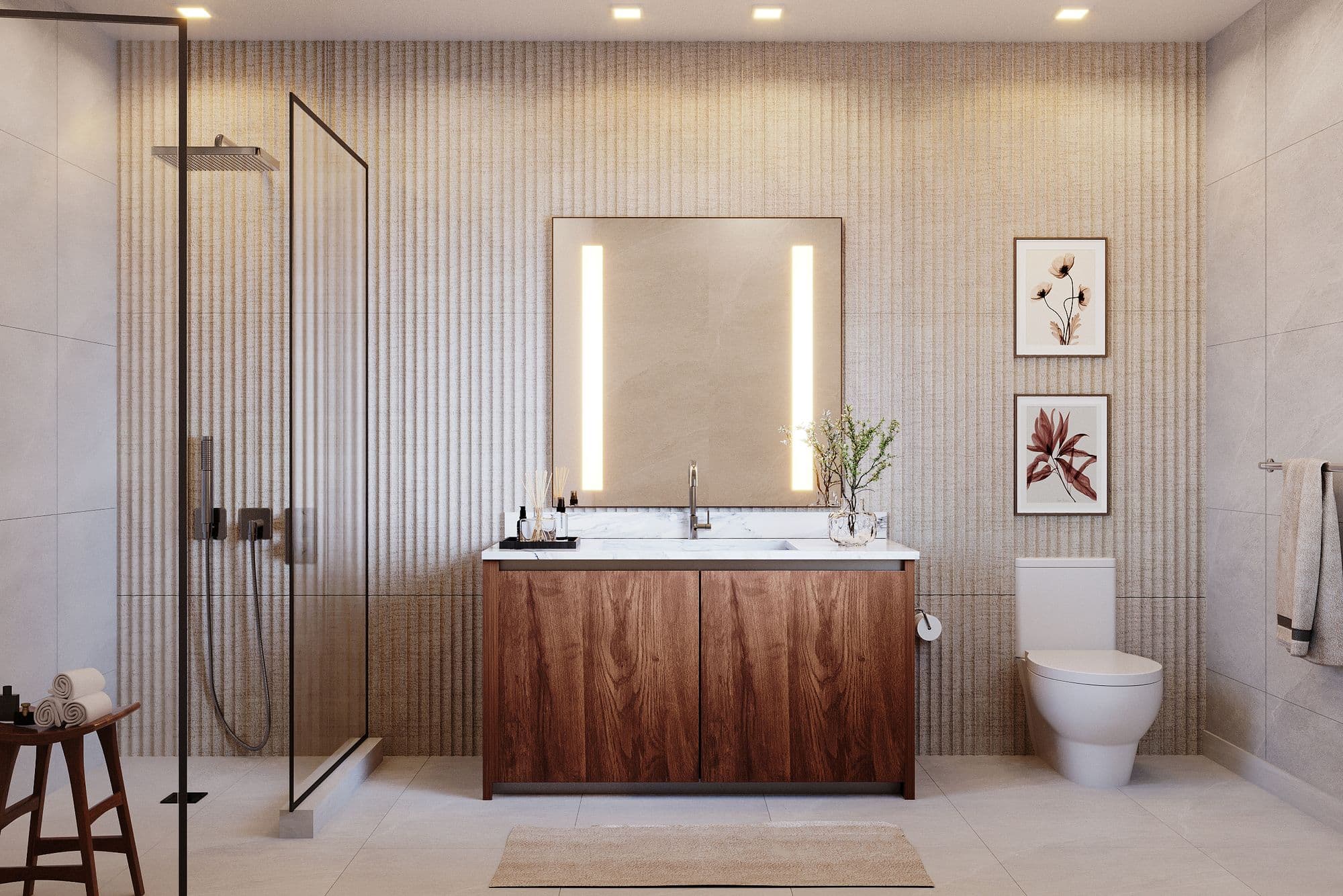 Primary bathroom