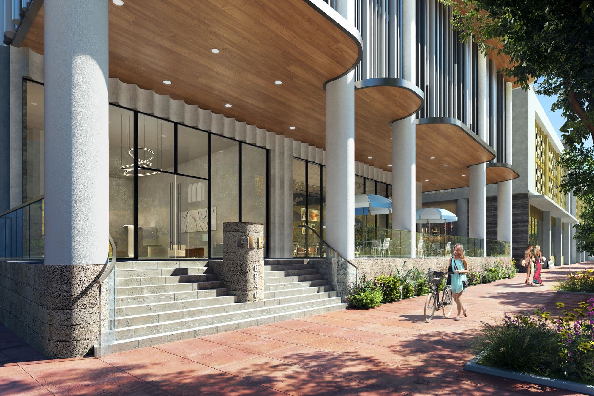 Building entrance