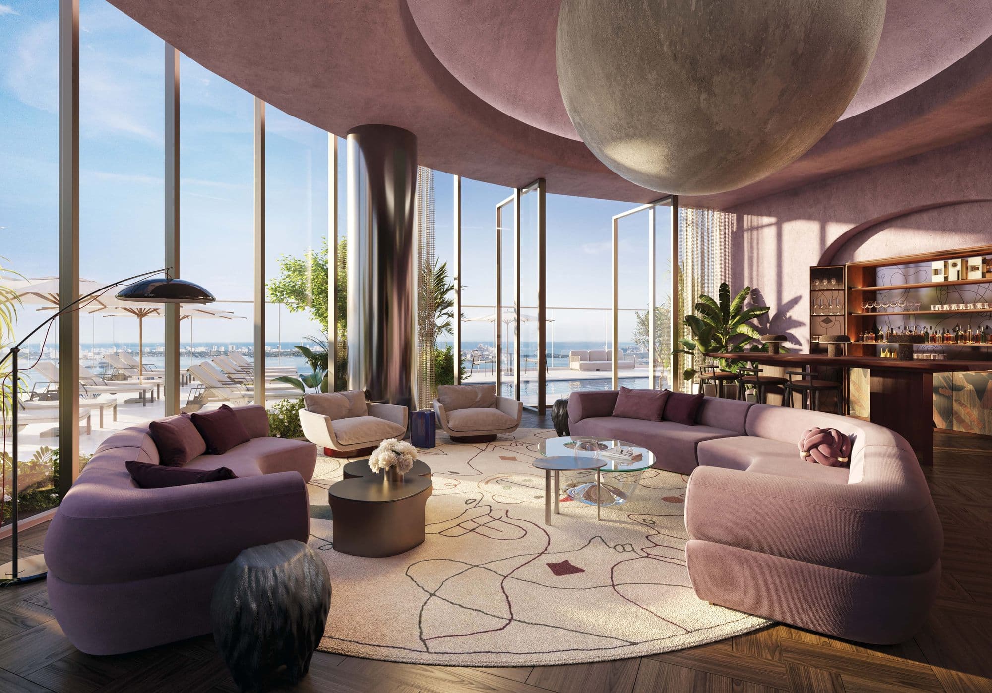 Sky Bar on the 49th floor