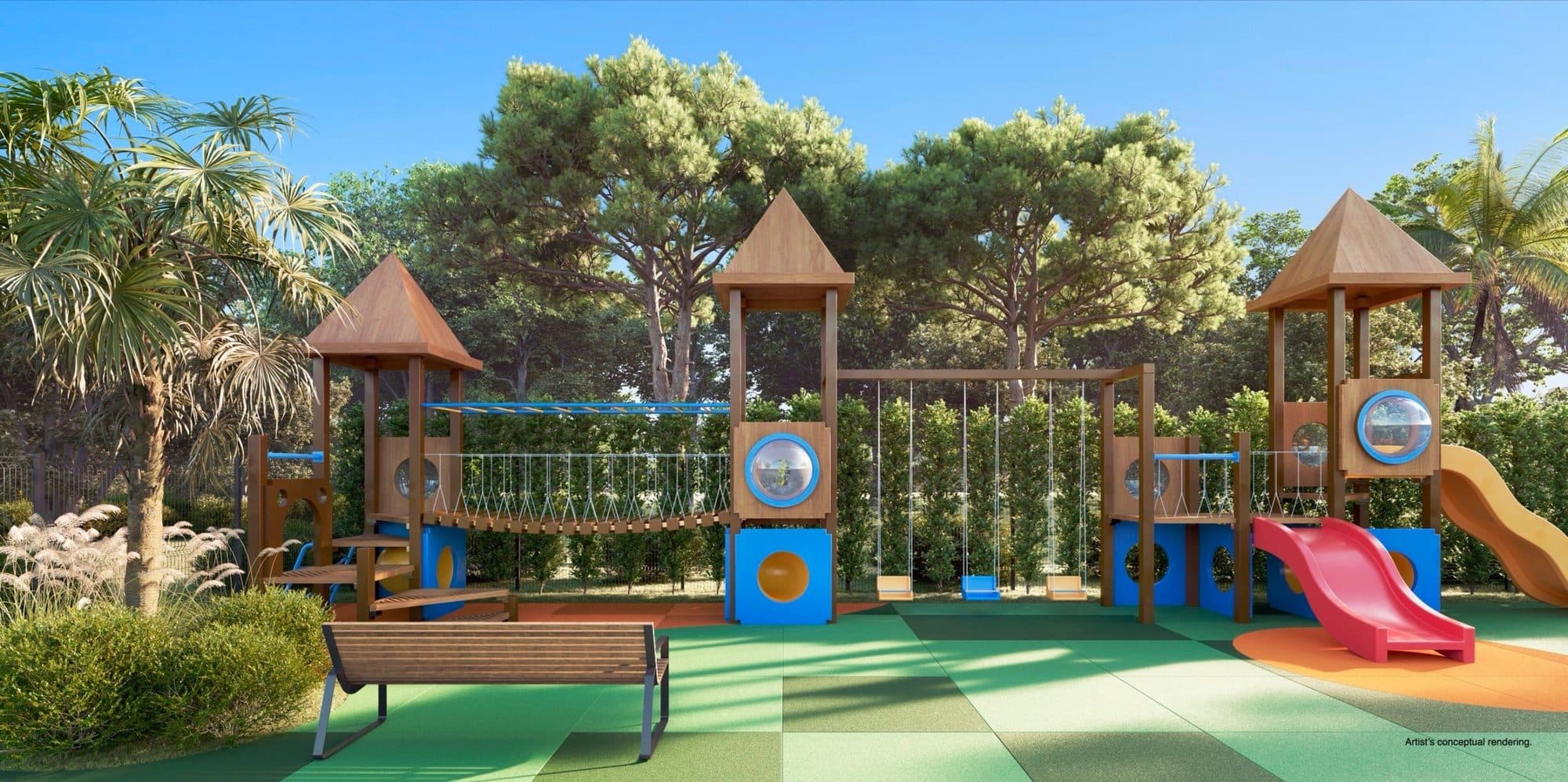 Kids' play area