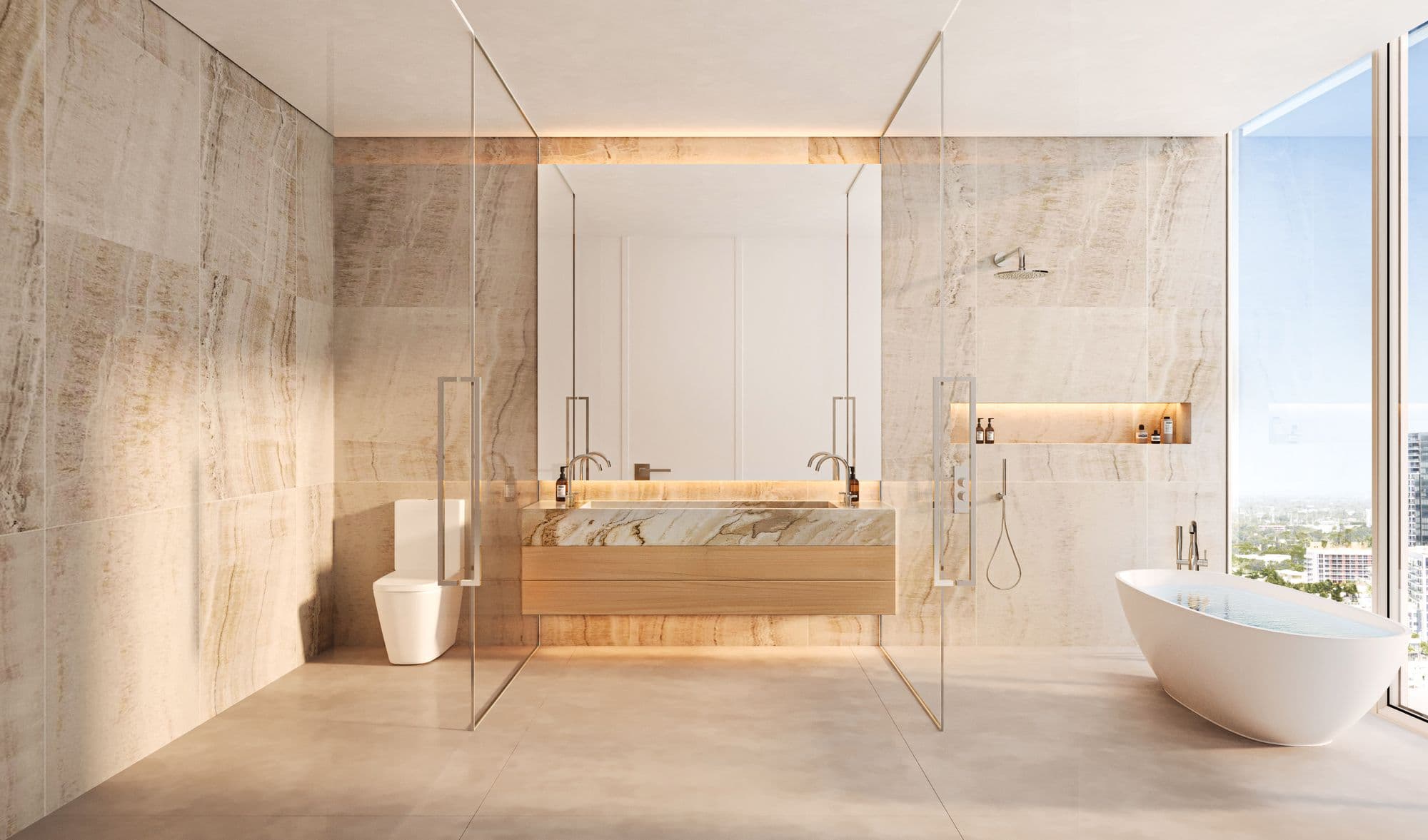 Primary bathroom