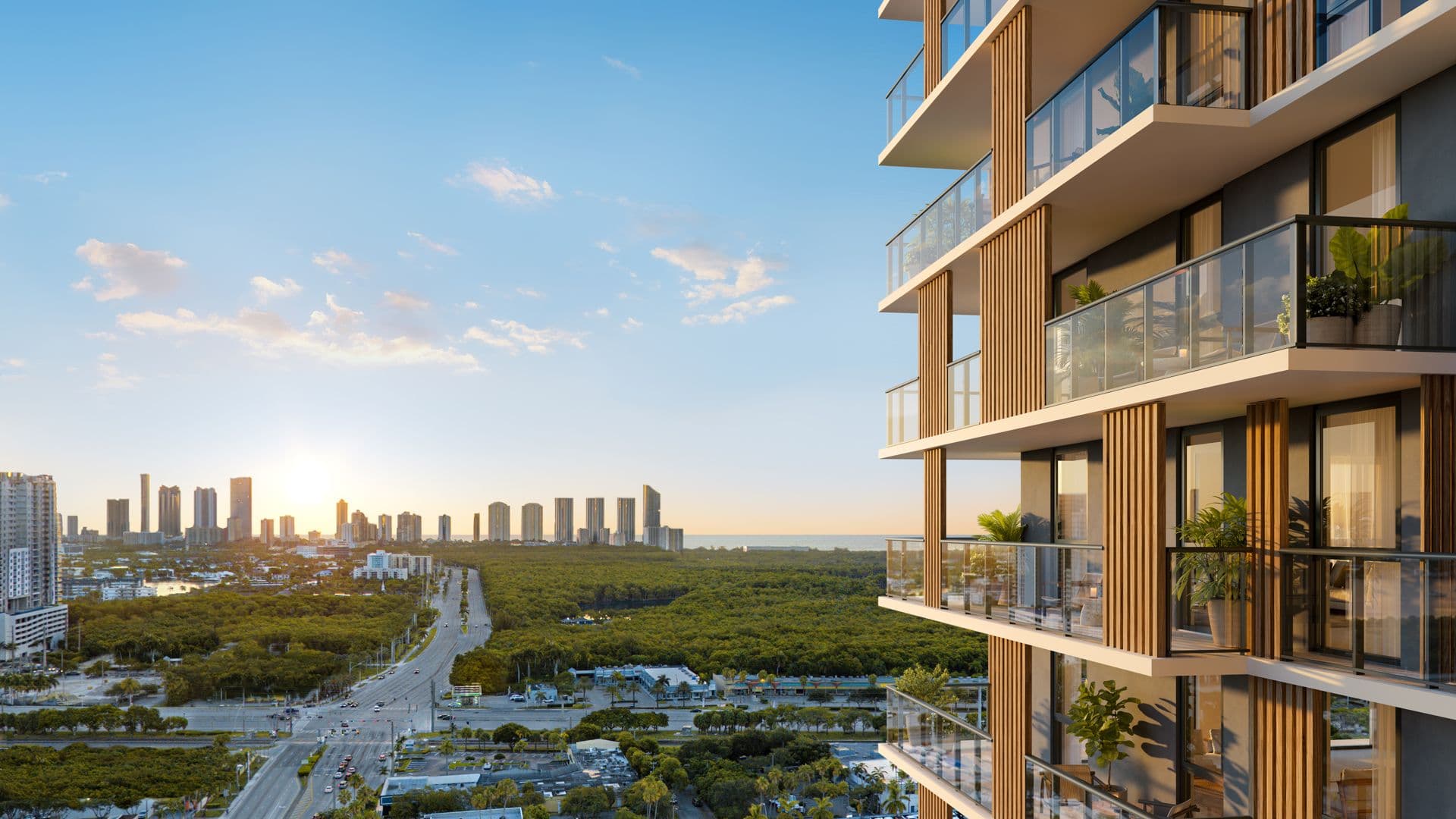 Balcones con vista