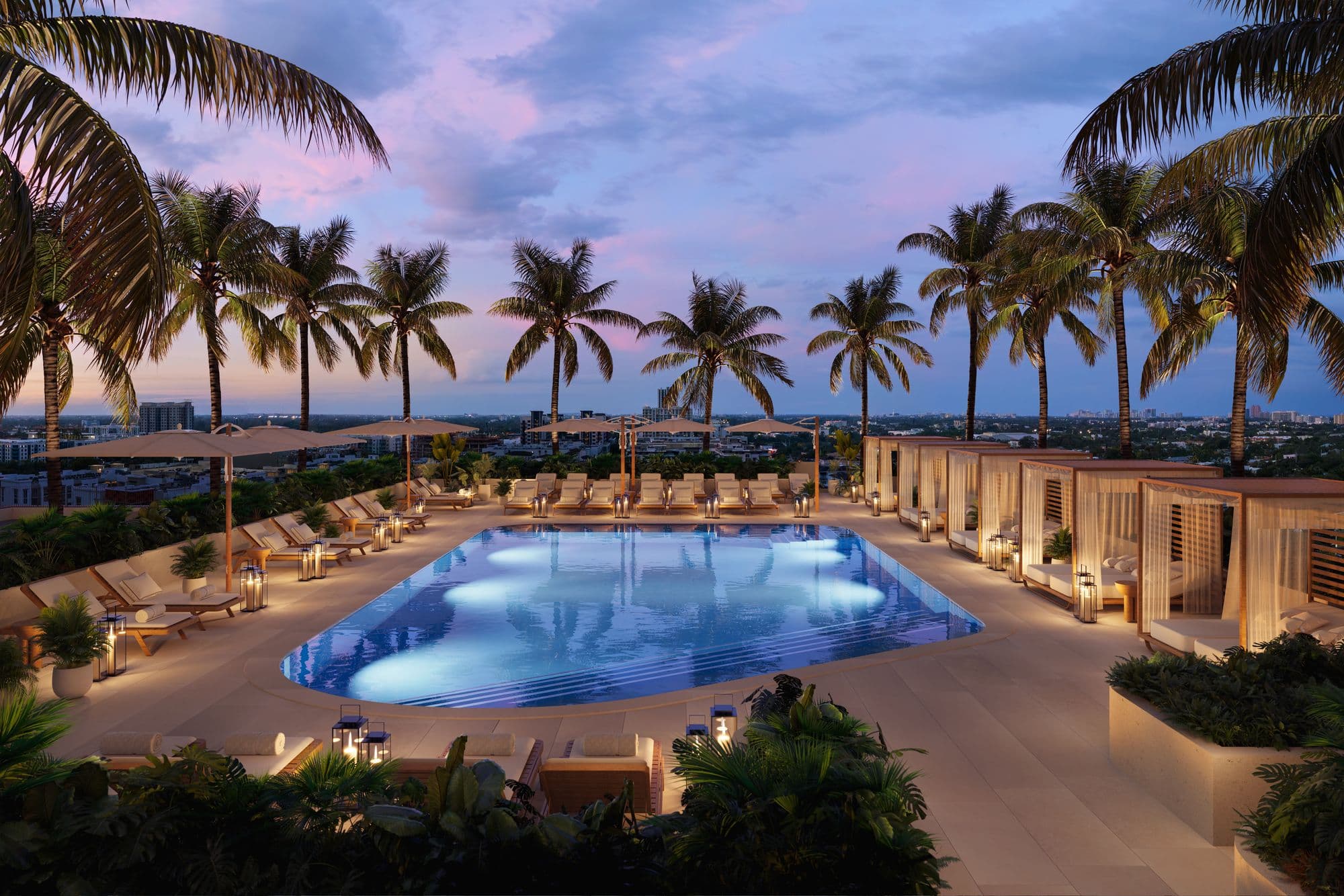 Residents-only pool