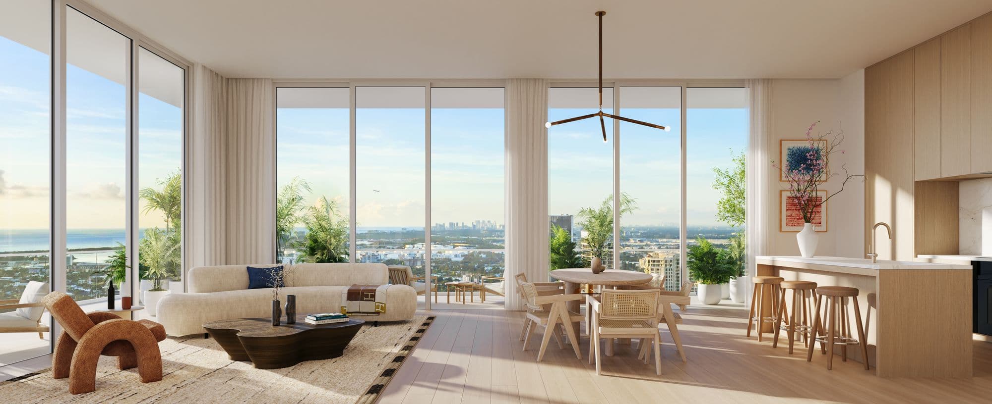 Living room with a view